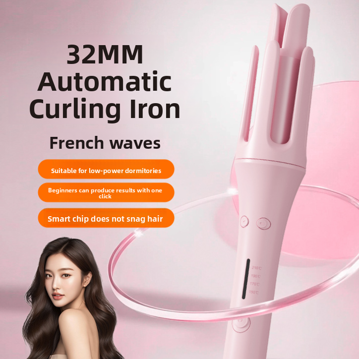 Automatic Curling Iron with Negative Ion Technology